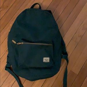 Dark green Herschel backpack